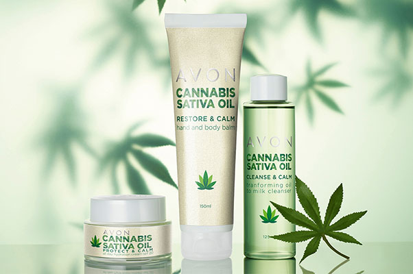 Avon Cannabis Sativa Seed Oil Skincare